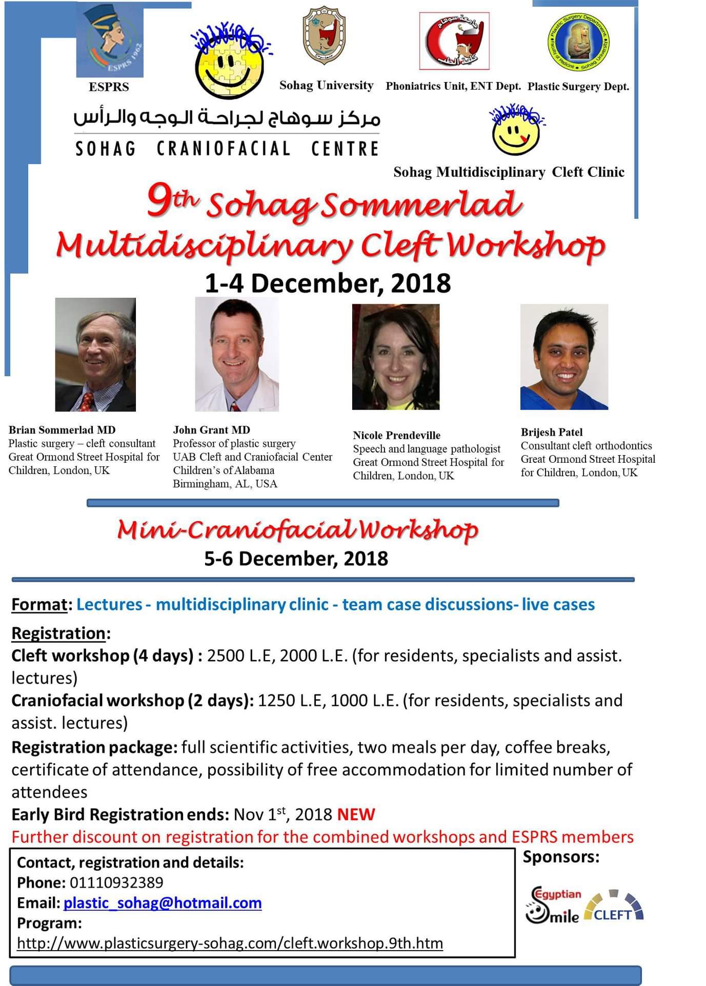 facial clefts for students